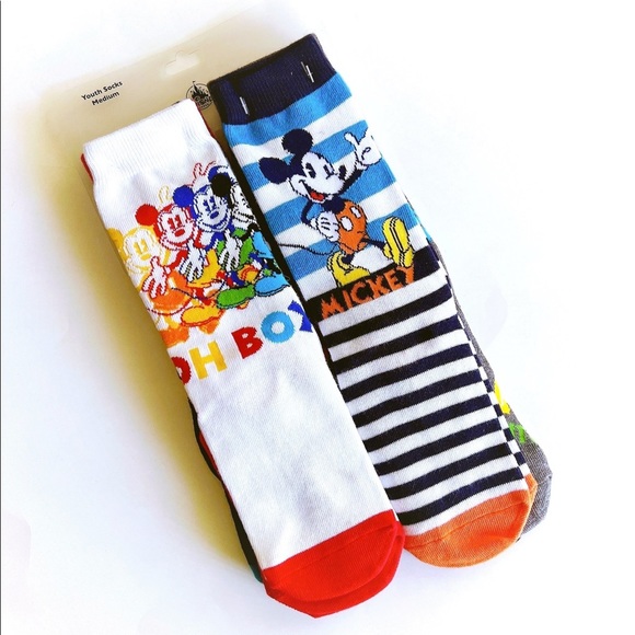 Disney Other Disneyland Theme Parks Mickey Socks Set Poshmark